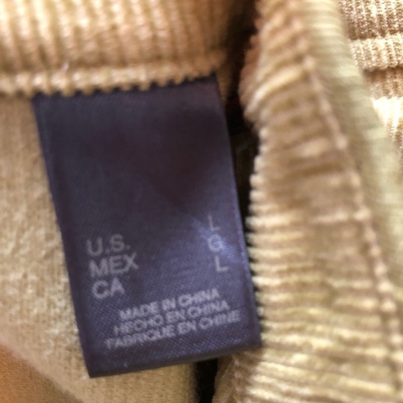 Liz Claiborne Green Corduroy Jacket Large - Picture 4 of 9